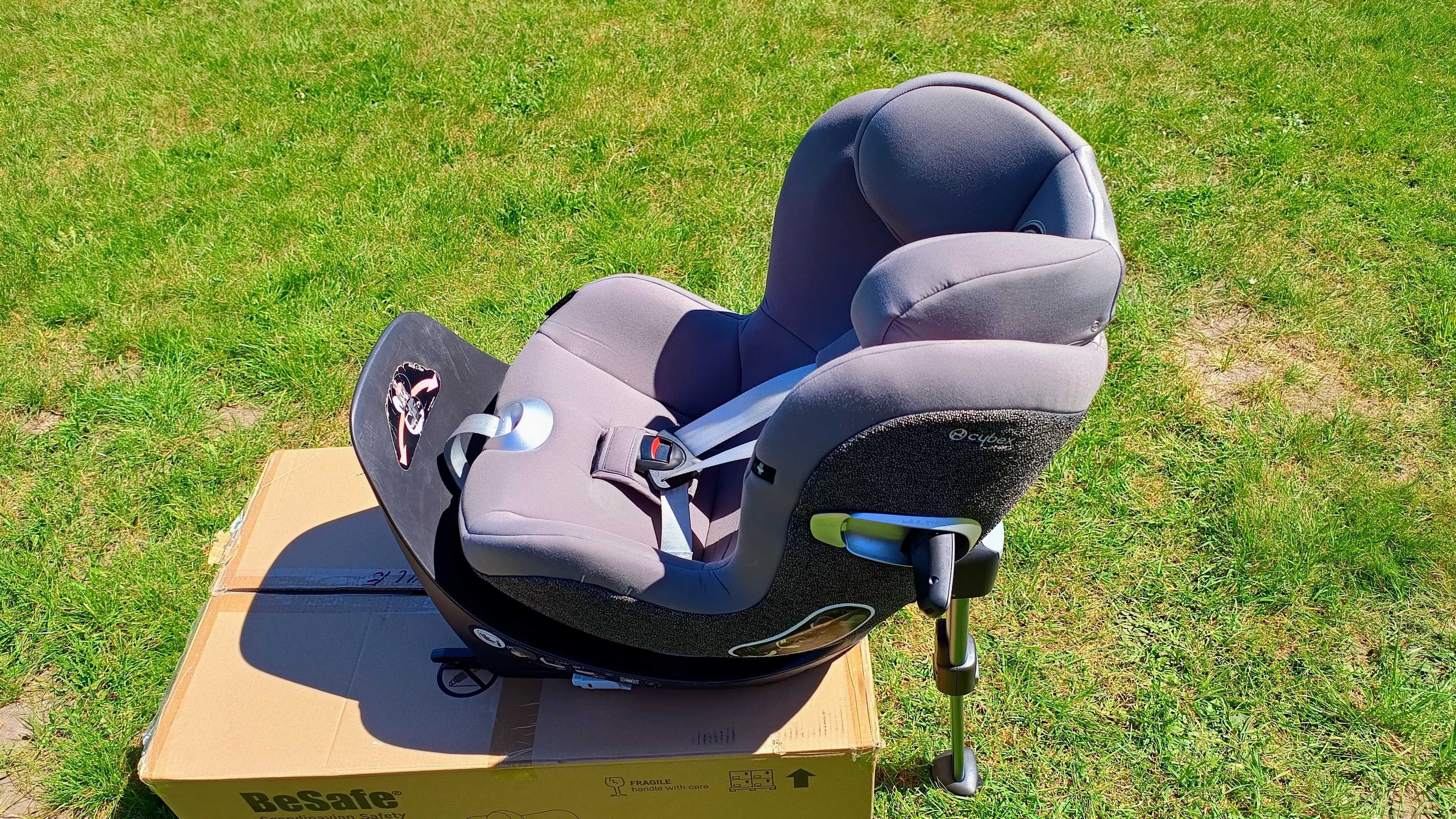 Komplet: Cybex CLOUD Z i-size + SIRONA Z i-size + baza obrotowa 360
