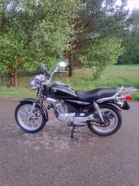 Motor motocykl Yamaha YBR 125 czarny 2009 rok