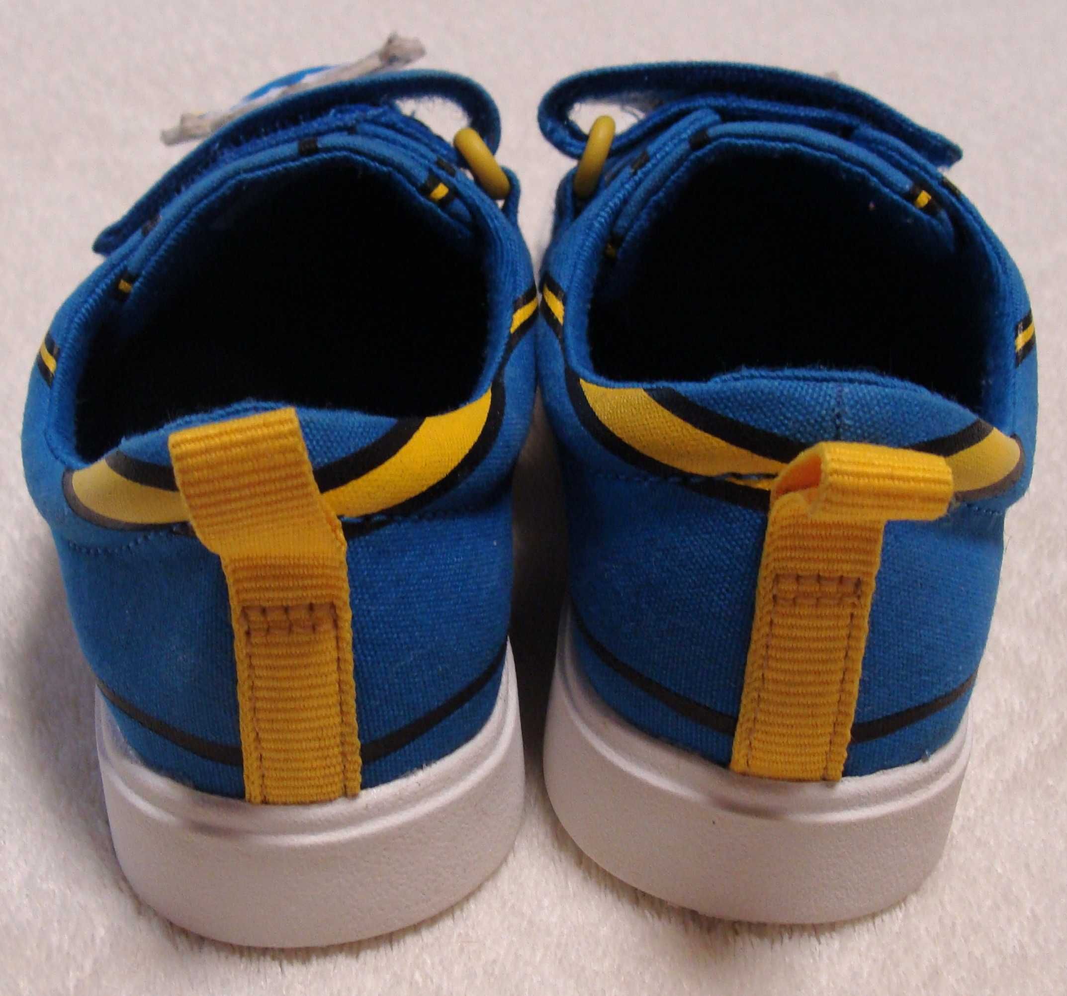 Мокасины детские Clarks из парусины Размер 27.5