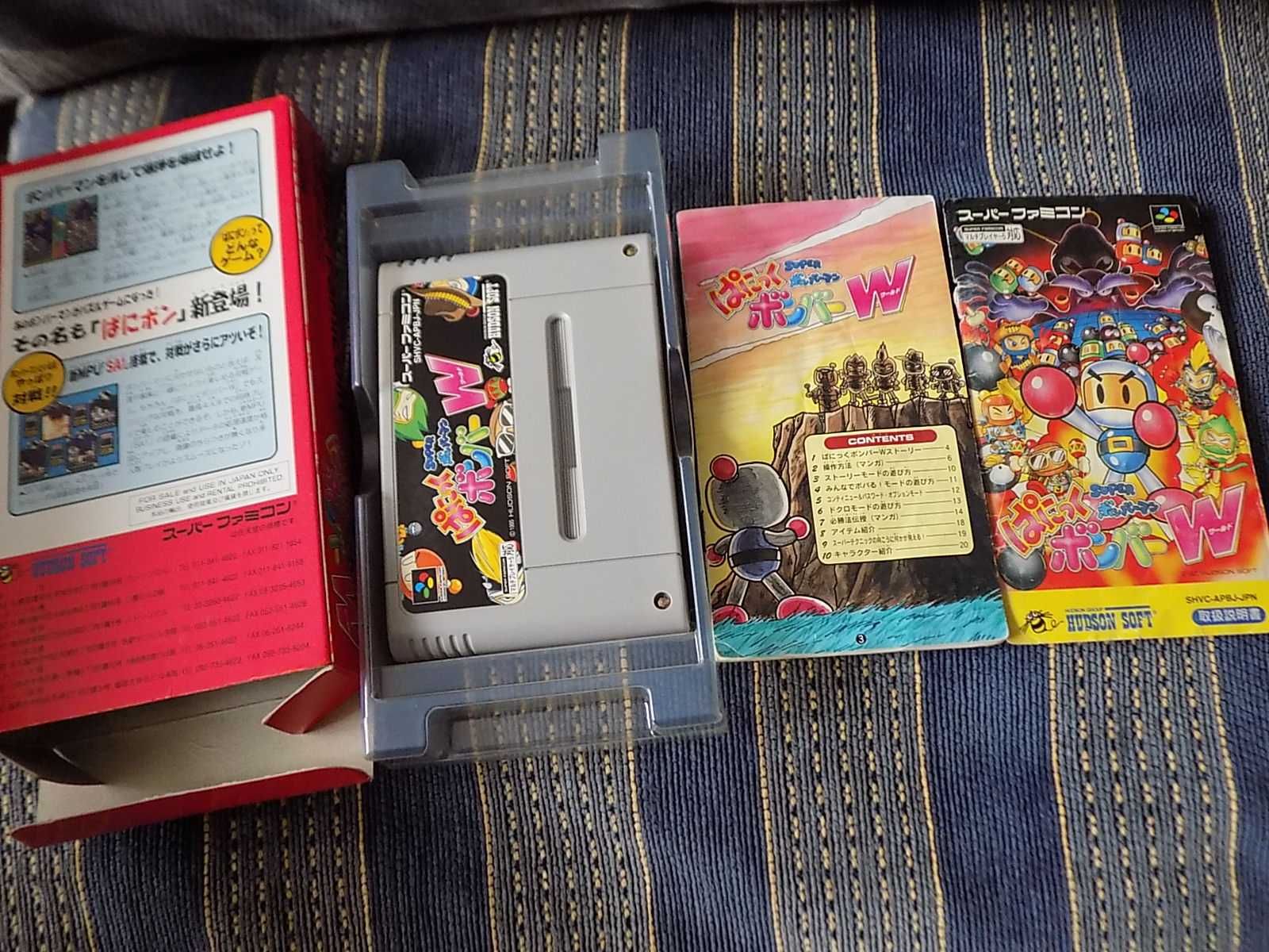 Super Bomberman - Panic Bomber W -Super Nintendo Entertainment System!