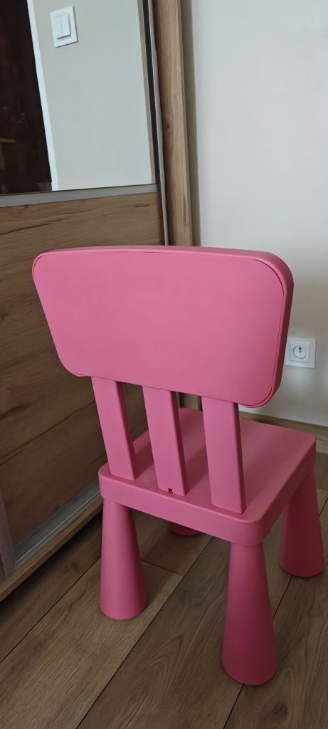 Stolik + kreslo dla dzieci Ikea mamut