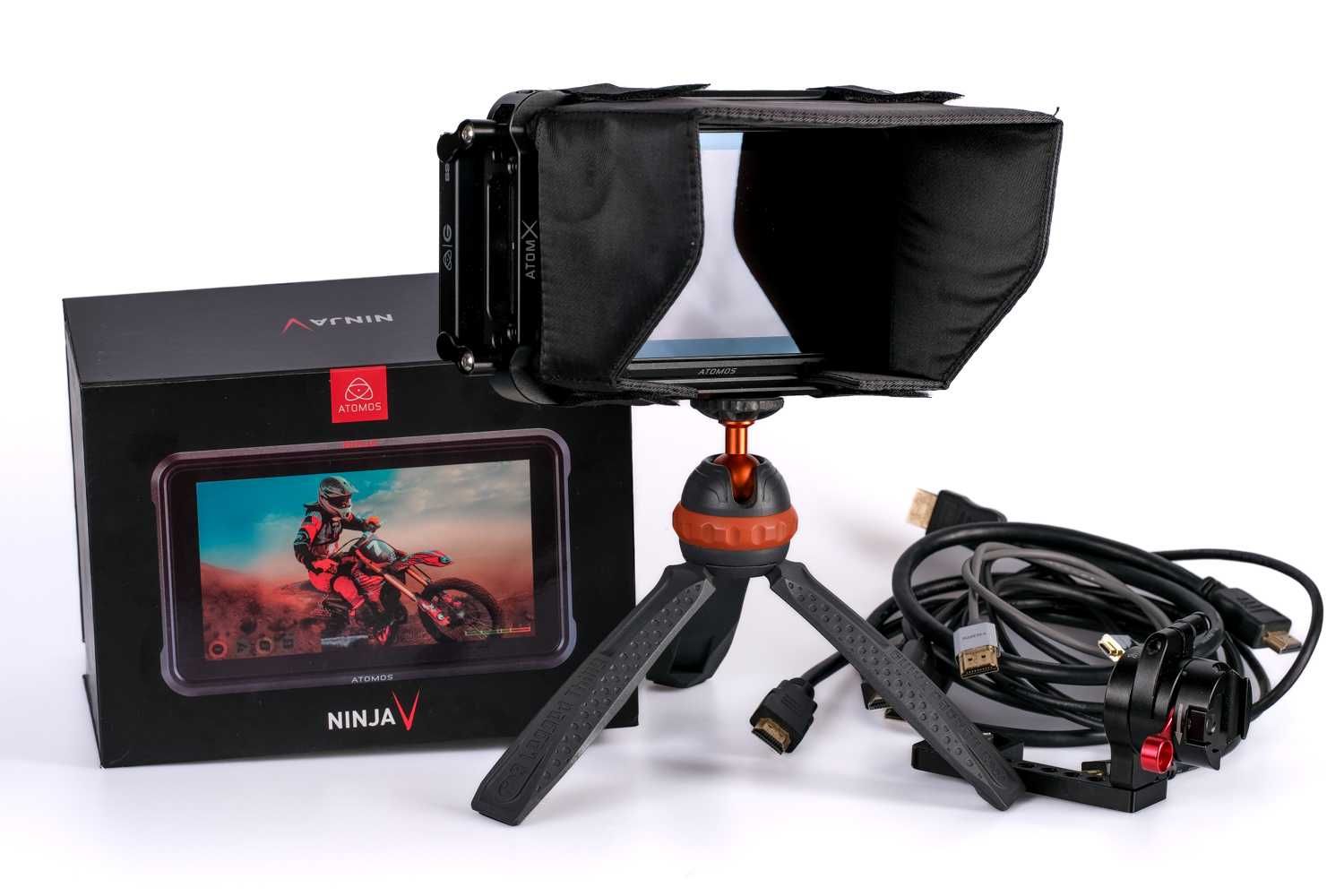 Atomos Ninja V + SSD 1TB G-Technology + Cage Kit
