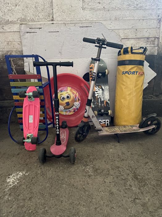 Детские велосипеды,самокаты,скейты И так далее…