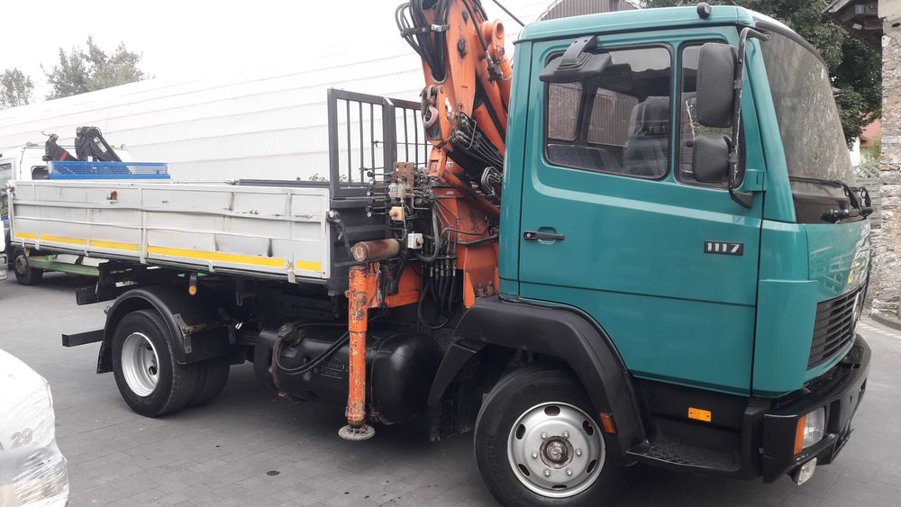 Mercedes 914  HDS wywrotka 3stronna super stan blokada mostu