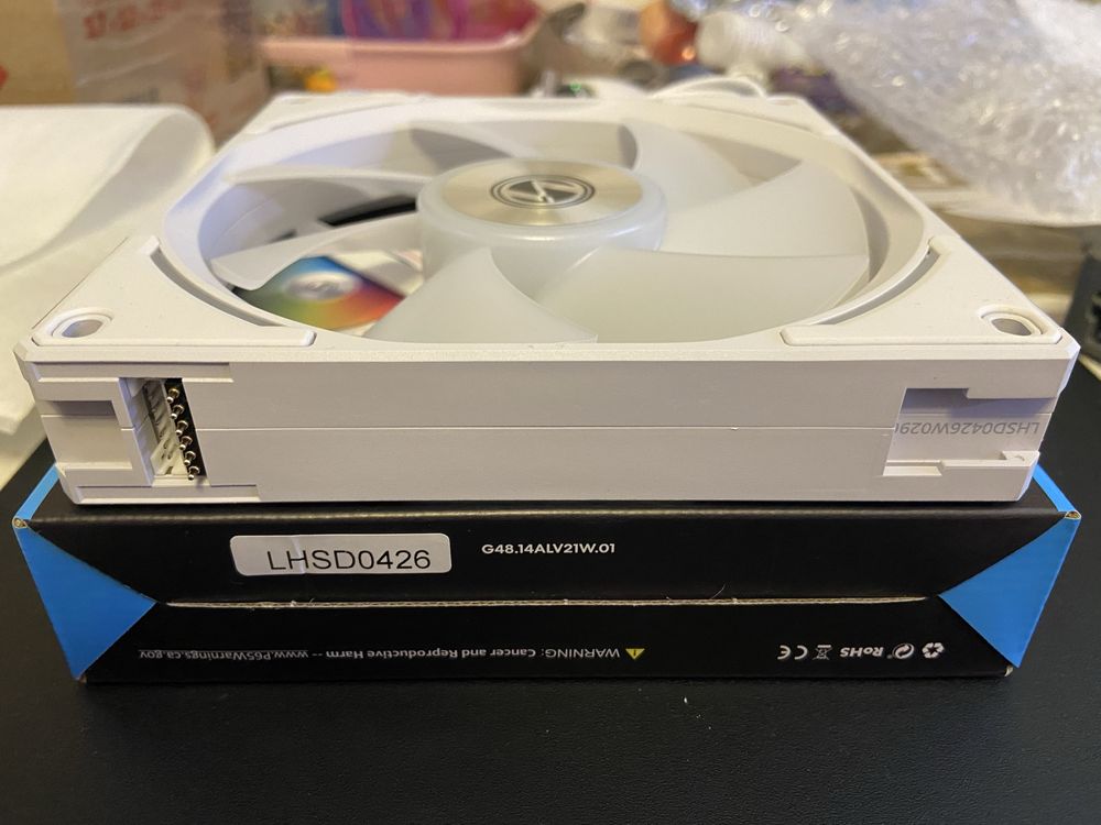 Кулер для корпуса Lian Li Uni Fan AL 140 V2 (G99.14ALV21W.00) White