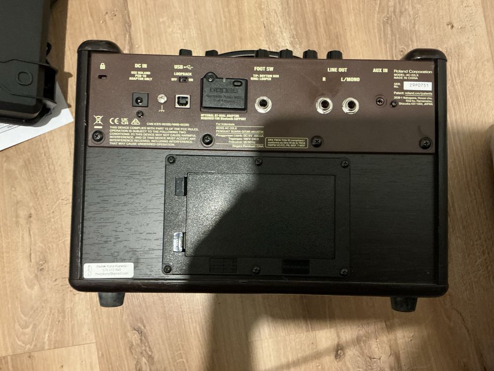 Wzmacniacz Boss AC-22LX combo do gitary akustycznej + moduł Bluetooth