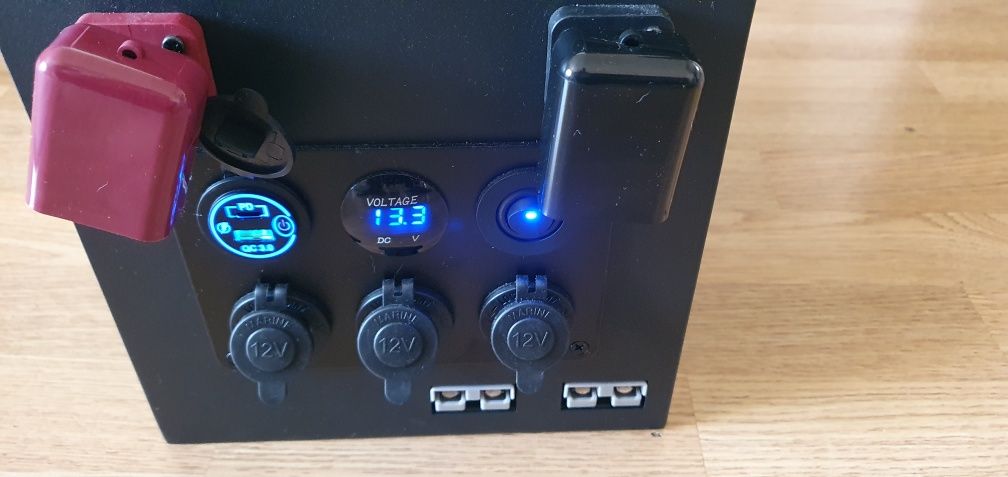 Акумулятор lifepo4 12v 100 ah, BMS з bluetooth, тяговий