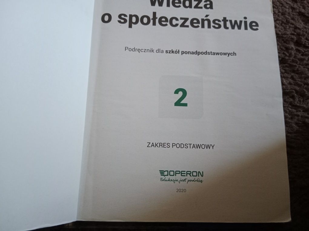 Wiedza o społeczeństwie 2