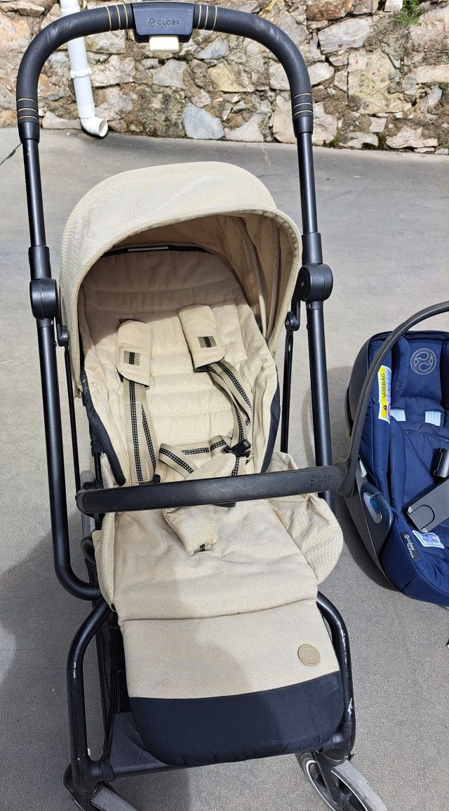 Ovo cybex cloud z i-size + carrinho eezy s twist+2