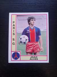 Cromo de futebol antigo João Alves(PSG)Panini