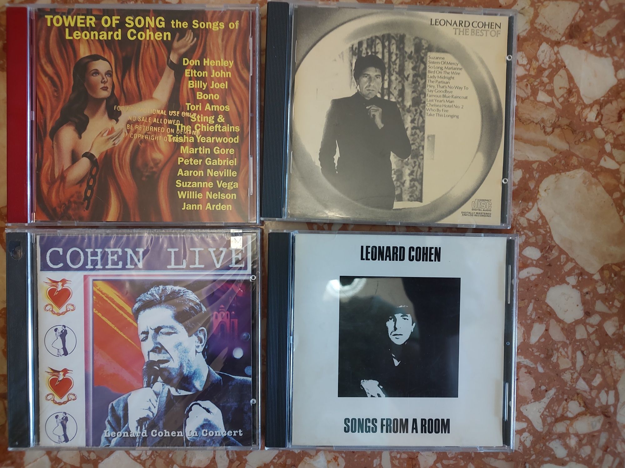 Leonard Cohen 4 CD