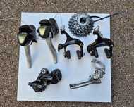 Osprzęt szosowy shimano 2x8