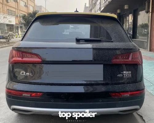 Спойлер багажника накладка лип сабля Audi Ауді Q5 2017-2021 стиль М4