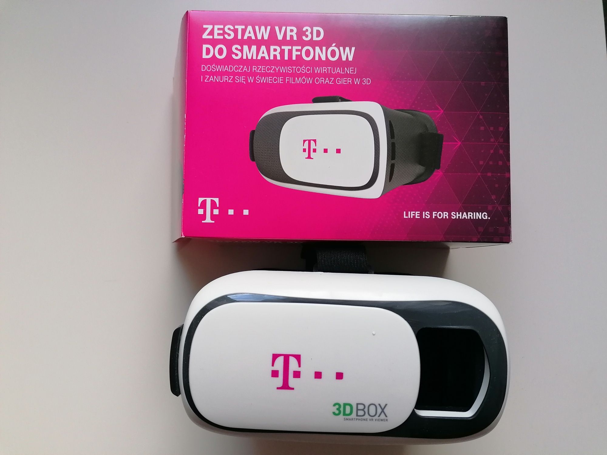 Okulary VR 3D  z T- mobile