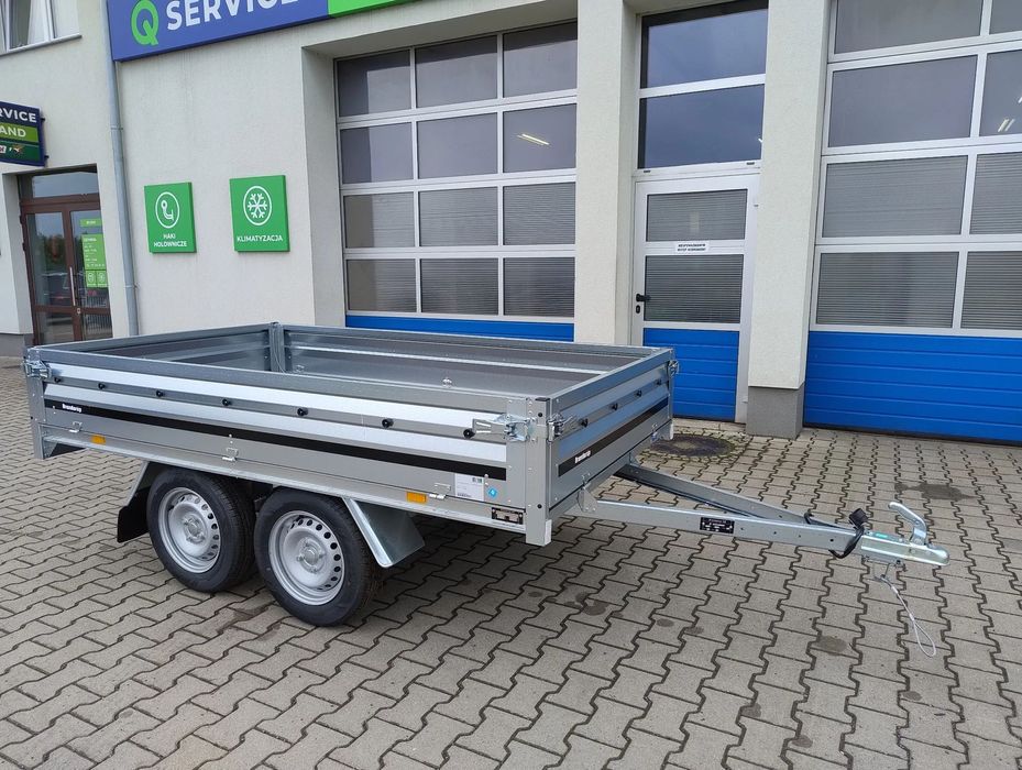 Brenderup 3251STUB750  przyczepa skrzyniowa kategoria prawa jazdy B