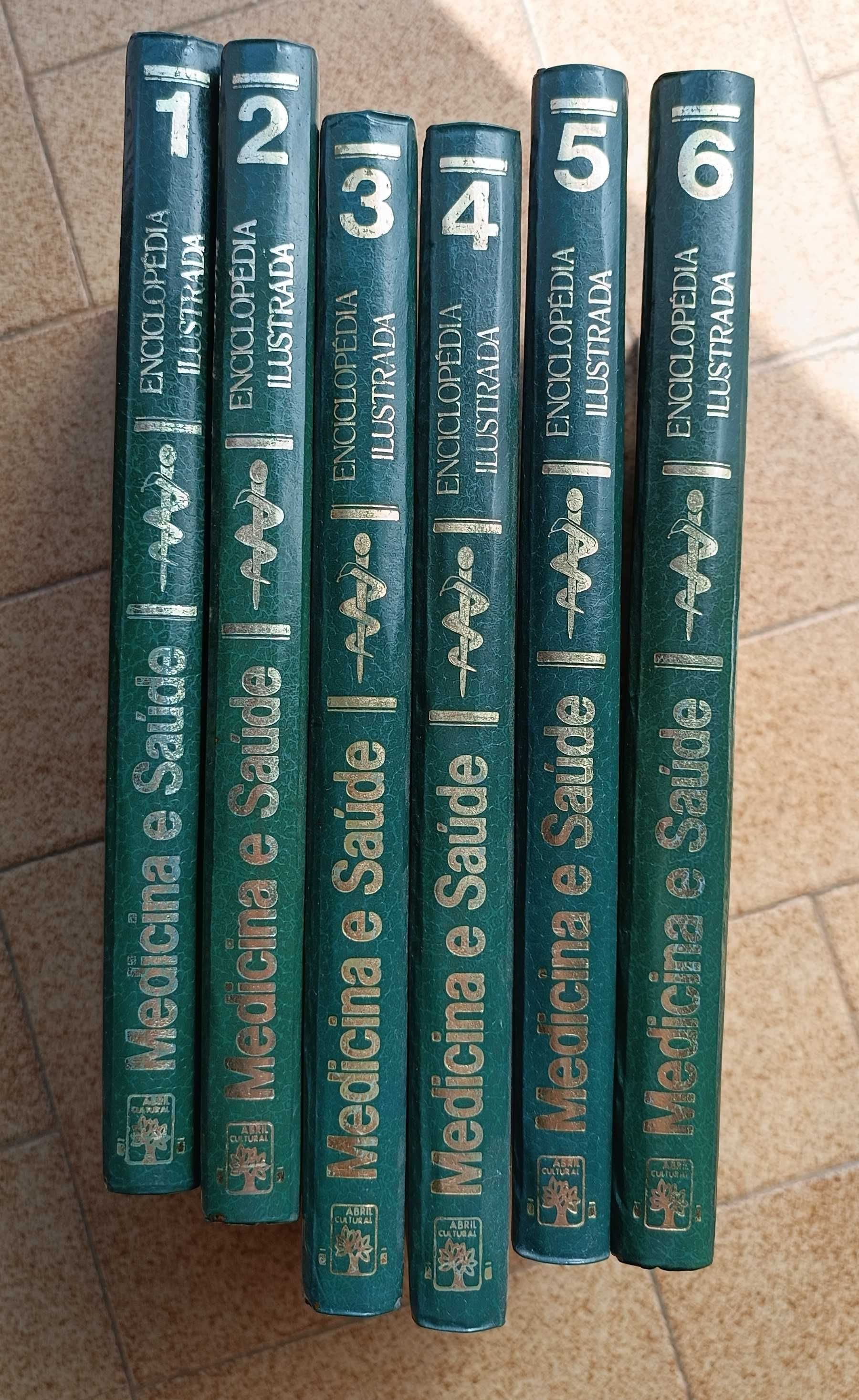 Enciclopédia Ilustrada de Medicina - 6 volumes