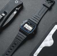 Наручний годинник Casio F91W vintage новий чорний