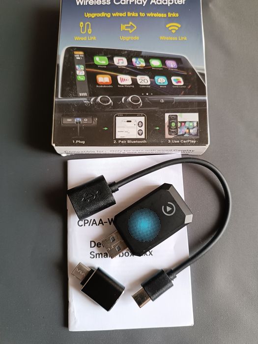 Автомобільний адаптер, бездротовий для Apple CarPlay