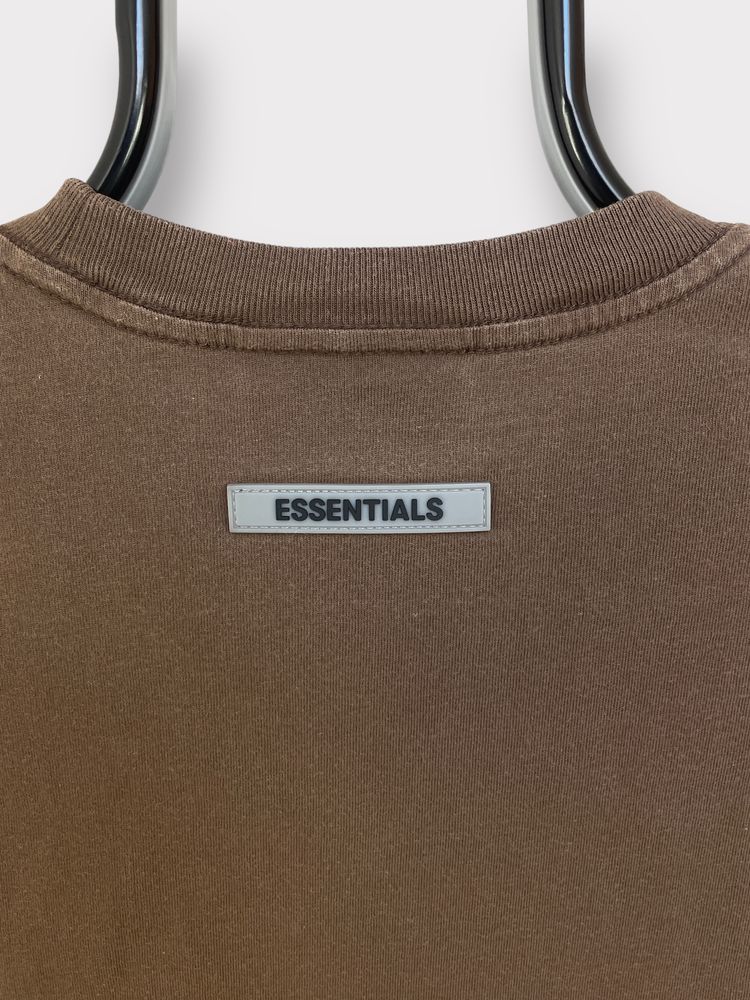 Fear Of God Essentials Brązowa Koszulka XS Oversize