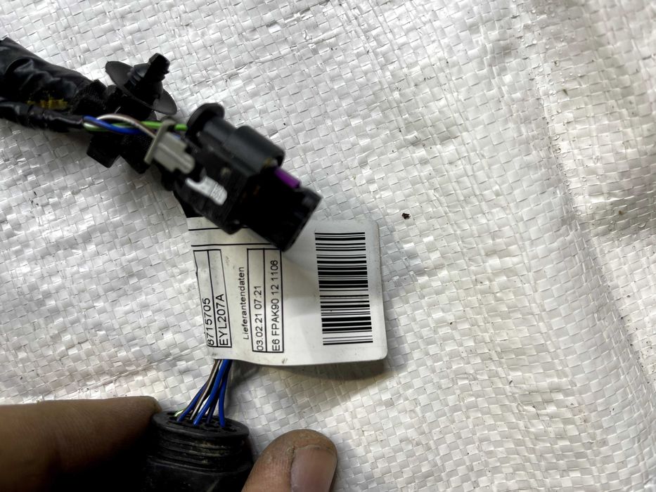 Wiązka instalacja czujników zderzak przód PDC BMW 1 F40