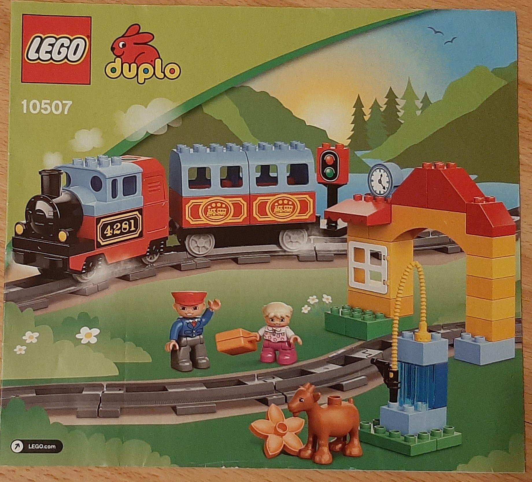 Klocki Lego Duplo Mój pierwszy pociag  10507