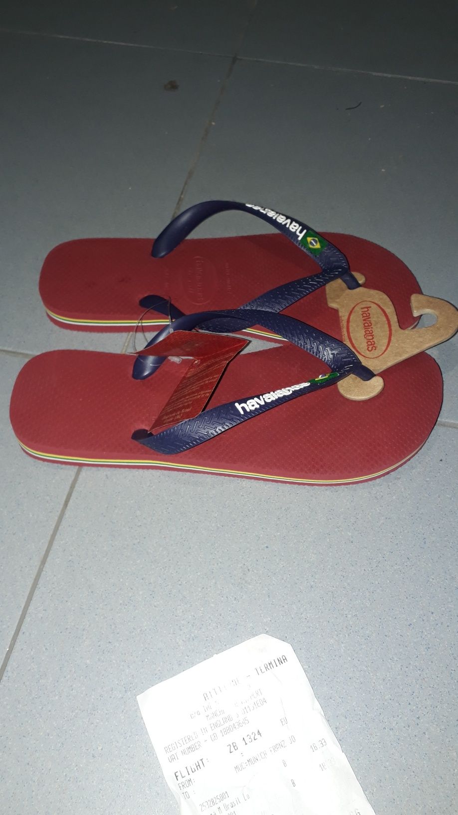 Chinelas Havaianas Homem39/40 e Mulher36/36