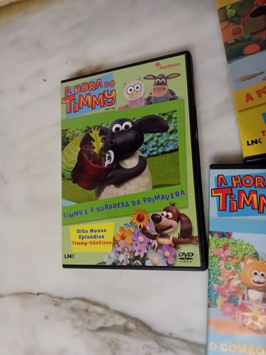 Conjunto de 5 Dvds Infantis A Hora do Timmy