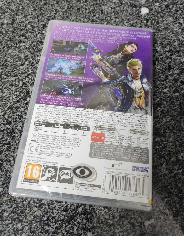 Nintendo Switch Bayonetta 3 Versão PT Selo IGAC