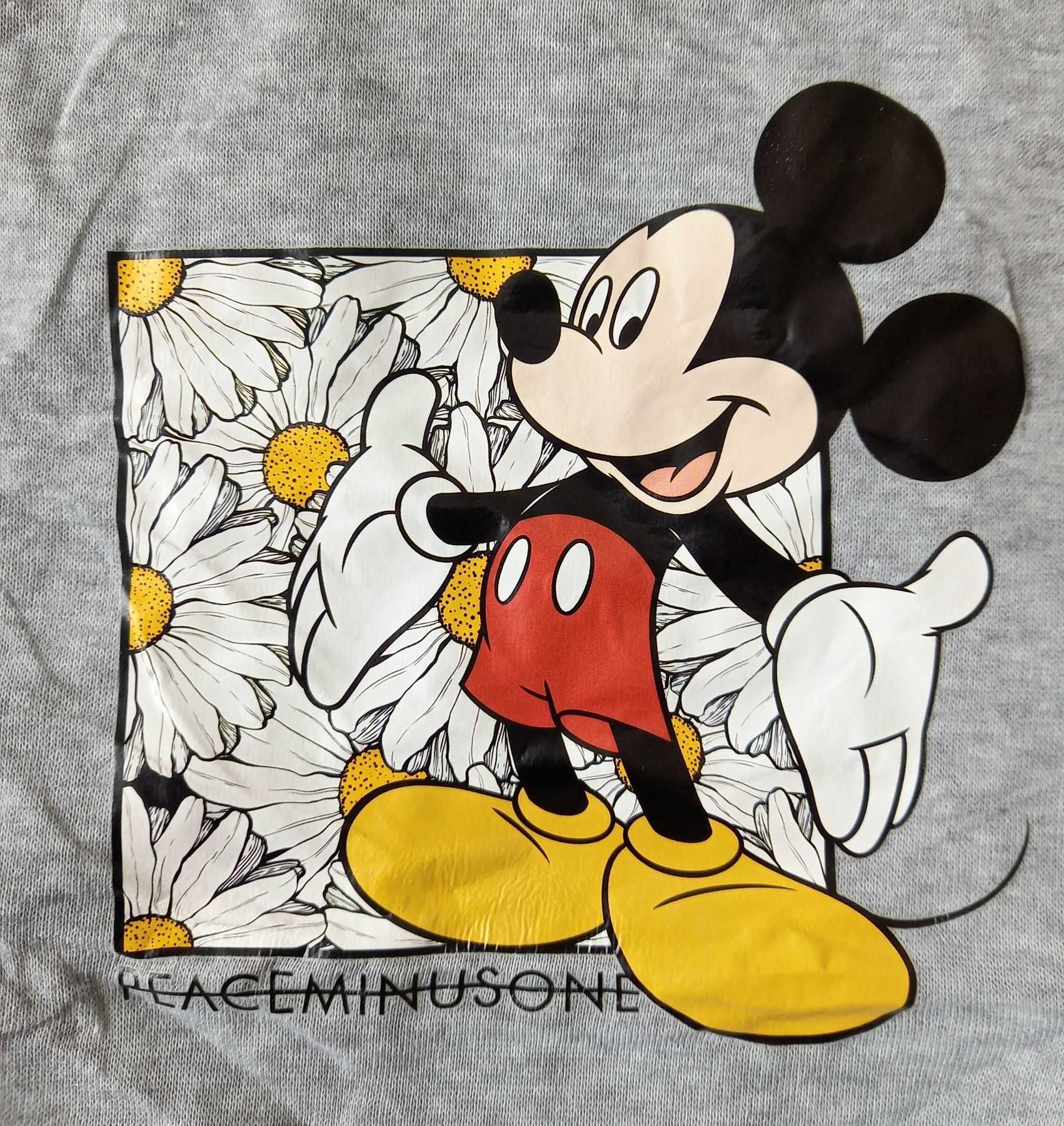Bluza z kapturem dla psa ubranko Disney Mickey roz. L