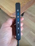 Hub USB 10 gniazd, koncentrator Unisynk