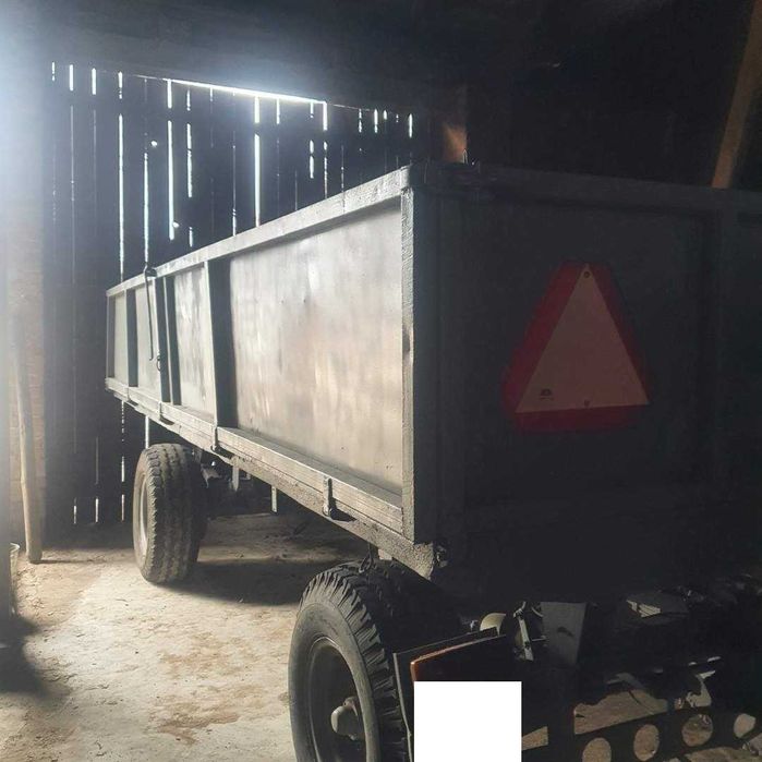 Przyczepa rolnicza wywrotka 8t, sprawna, zarejestrowana, dowóz do 30km