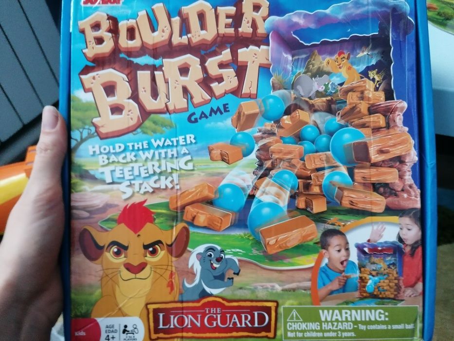 Настольная игра, балансир для малышей король Lion Guard Boulder Burst