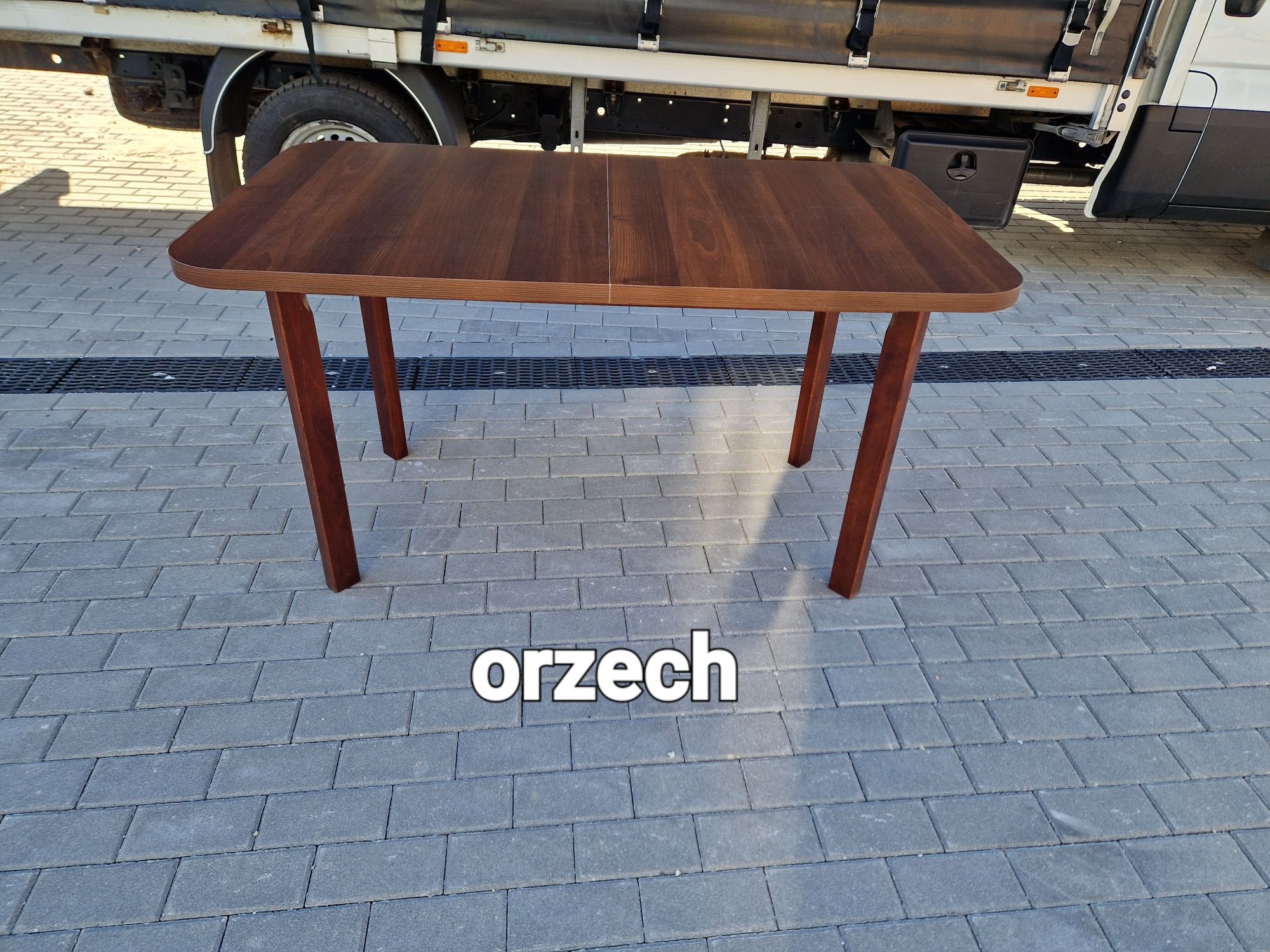 Nowe: Stół 80x140 rozkładany na 180 cm , orzech , dostawa cała PL