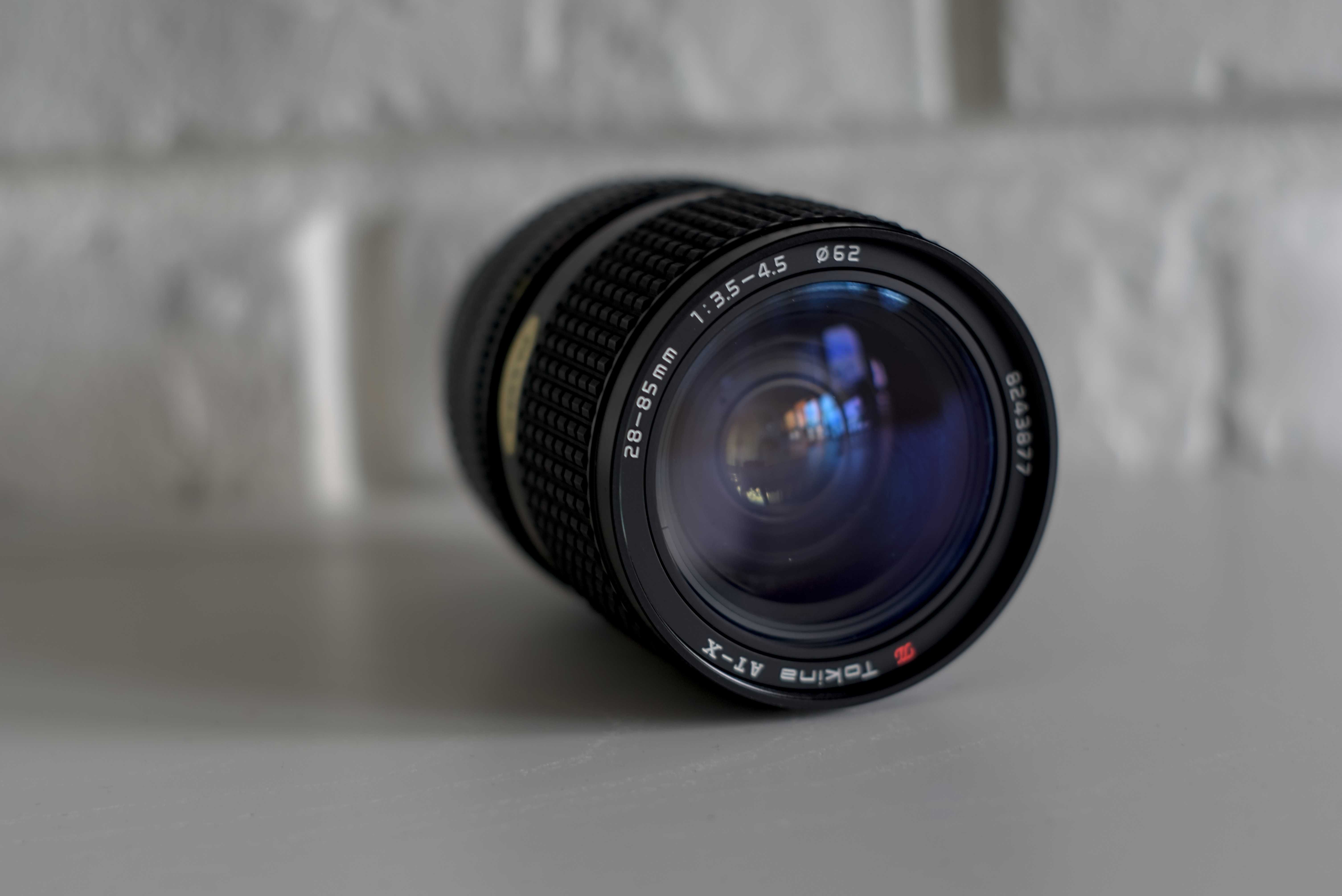 Tokina at-x 28-85mm f3.5-4.5 mocowanie pentax K