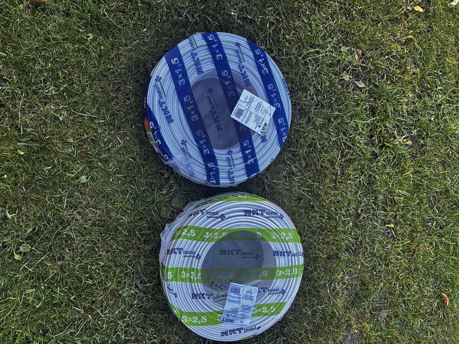Przewody NKT 1,5/2,5mm2