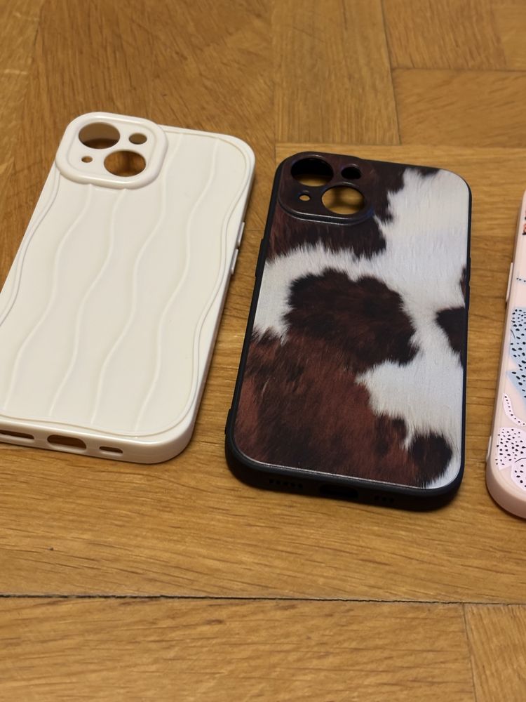Zestaw 4 etui Iphone 15 nowe