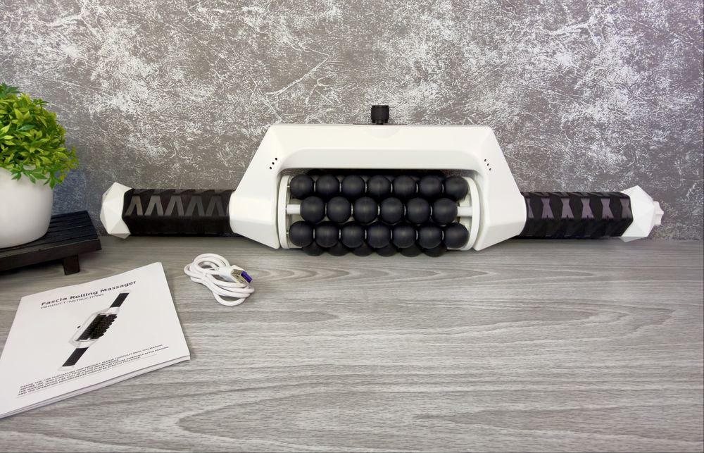 Акумуляторний роликовий антицелюлітний масажер для тіла Ендосфера