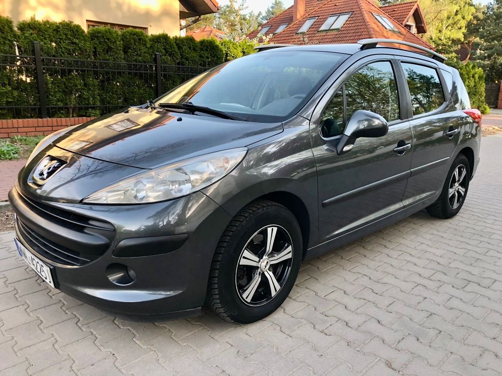 Peugeot 207 SW/ 1.4 Benzyna+Gaz/Bezwypadkowy/Serwisowany/Panorama