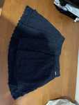Saia azul escura Stradivarius