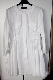 yoshe sukienka biała ecru bawełna s 36 xs 34