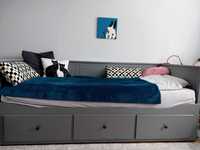 Łóżko rozkładane z szufladami HEMNES z Ikea