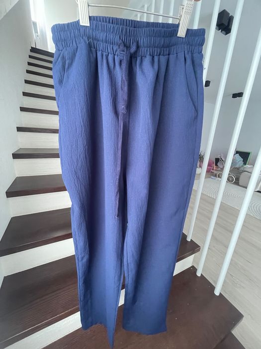 Бавовняні штани розмір S Zara лляні