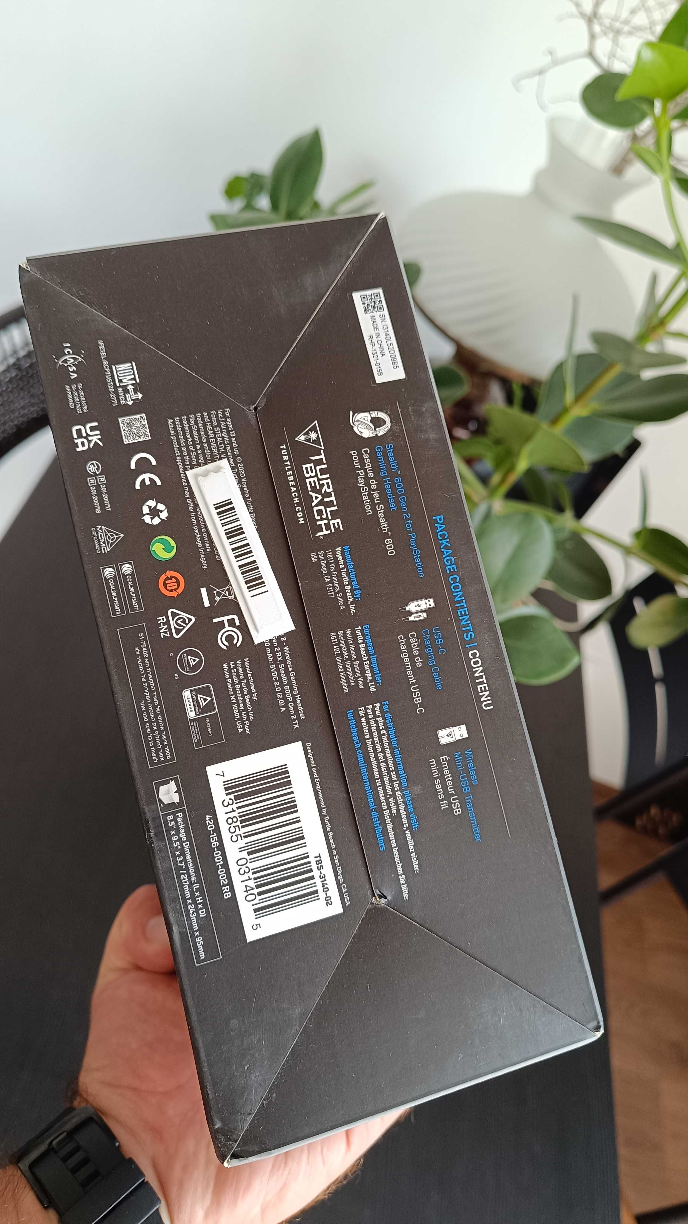 Kurier GRATIS,Słuchawki gamingowe TURTLE BEACH Stealth 600 Gen2 Czarny