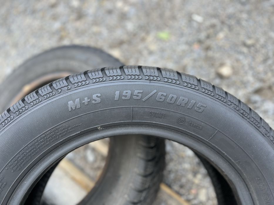 Зимові шини‼️195/60 R15 Sava Eskimo S3 88Т 7.9мм 2023рік