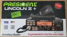 CB Radio President Lincoln 2+ (okazja, jak nowe)