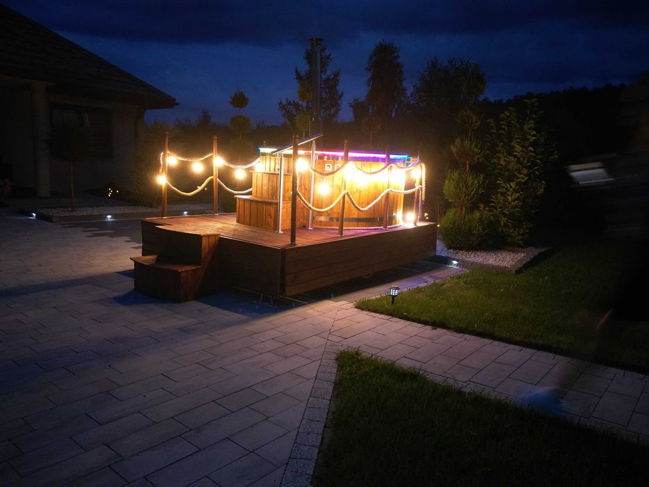 Mobilna Balia - Relaks w Twoim ogrodzie WYNAJEM BALII. JACUZZI.