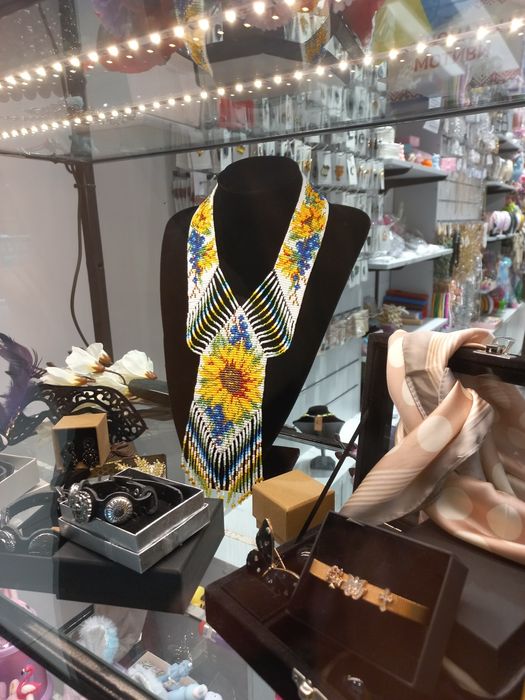 Гердан на замовлення, вироби з бісеру, прикраси