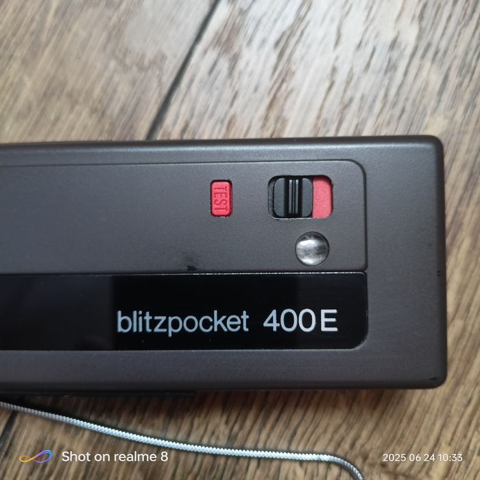 Aparat analogowy Porst Blitzpocket 400E + oryginalne etui