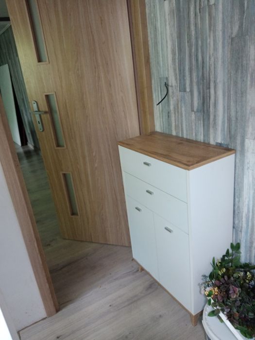 Meble kuchenne z lodówką i zmywarką