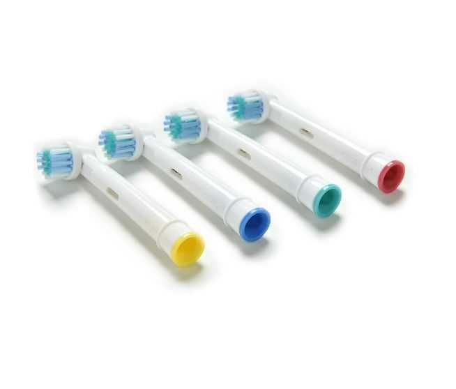 Насадки для Oral-b/ 4 штуки/насадки для зубной электрощетки